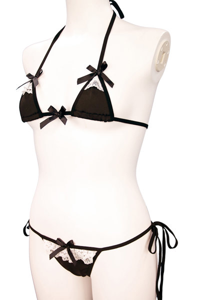 メイド風ビキニ おとこの娘用 画像6