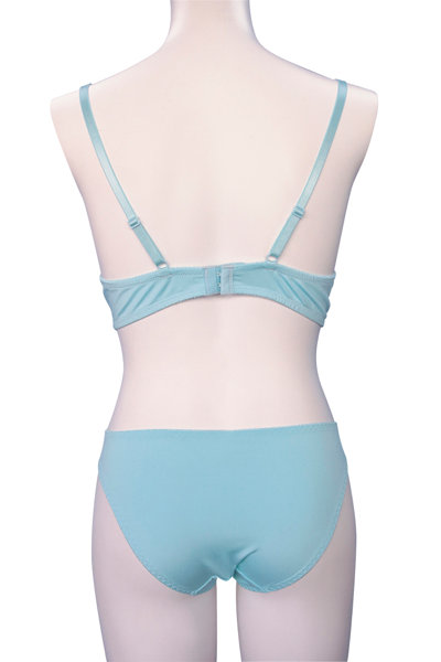 サックスレースブラ＆ショーツ おとこの娘用 画像7