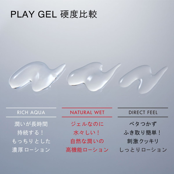 TENGA PLAY GEL NATURAL WET / テンガ プレイジェル ナチュラルウェット(赤) 画像2