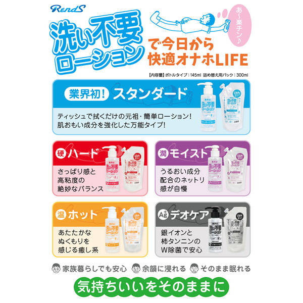 洗い不要ローション モイストタイプ（145ml）（4312） 画像5