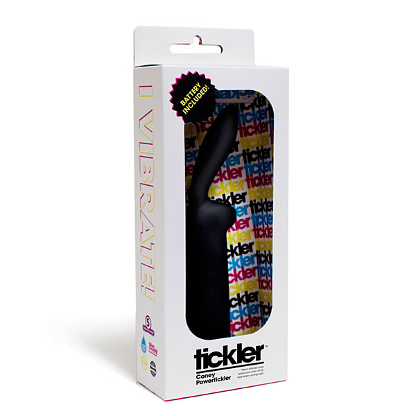 Tickler Coney Powertickler （ティクラ― コニ―パワーティクラ―） Black | エロリンク・女性用玩具データベース