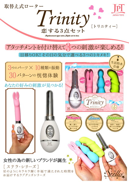 取替え式ローター トリニティー 恋する3点セット 画像7