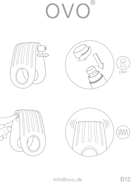 B12 ホワイト バイブリング 画像2