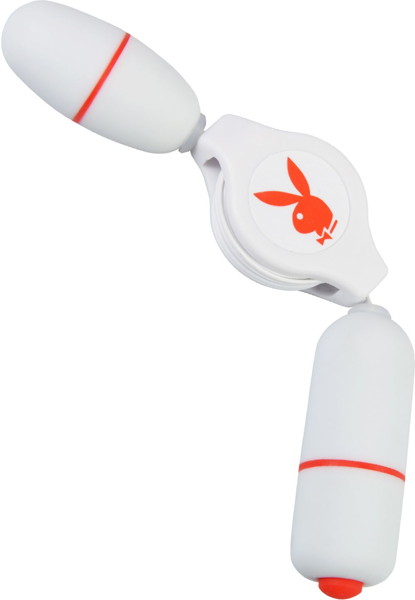 PLAY BOY リールコードローター ホワイト 画像1