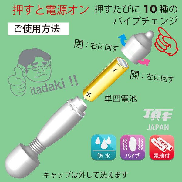 デンマ1/3 ホワイト［防水仕様］ 画像4