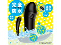 完全防水_遠隔絶頂 DILDO ROTOR 9 ［ディルド ローター 9］ black 画像2