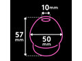 完全防水 吸引絶頂 CULI-CHUPA CUNNI ROTOR ［クリチュパ クンニ ローター］ mini pink 画像4