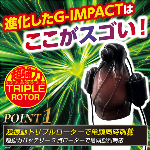 G-IMPACT 06 亀○ トリプルローター（15ML06012） 画像4