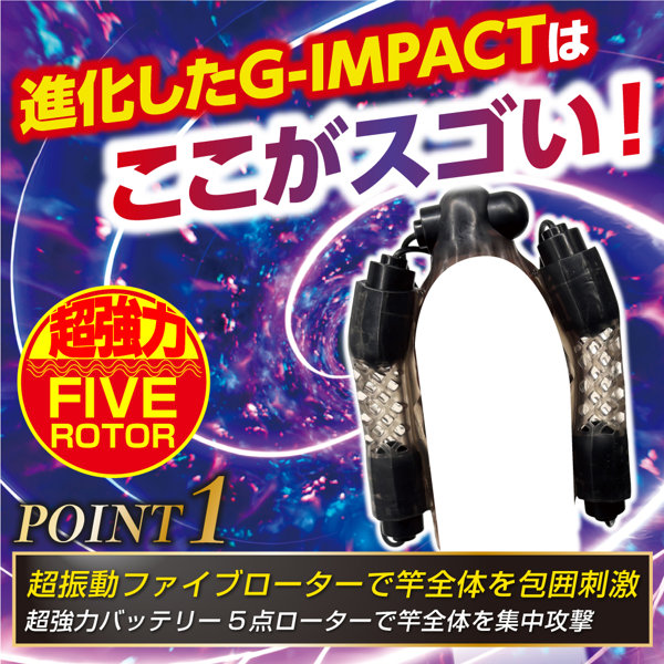 G-IMPACT 07 肉○サック ファイブローター（15ML06013） 画像4