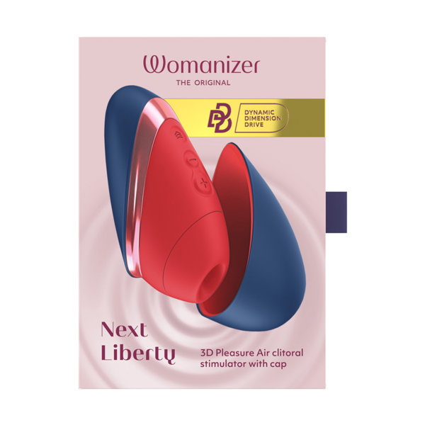 Womanizer ネクストリバティ レッド×ブルー サンプル画像6