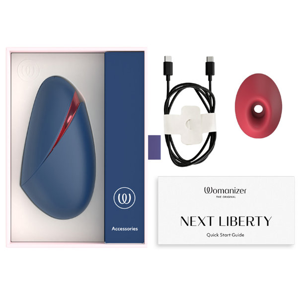 Womanizer ネクストリバティ レッド×ブルー サンプル画像7