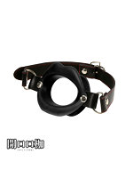 【癒しフル】 開口口枷 黒｜smitem2239