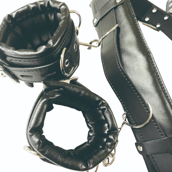 手枷拘束M字開脚ベルト（122） 画像2