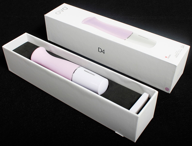 OVO D4 MINI VIBE ROSE WHITE 画像4