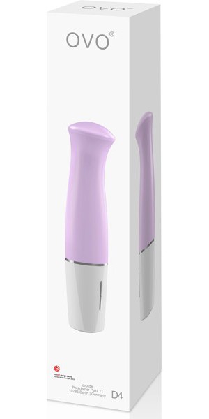 OVO D4 MINI VIBE ROSE WHITE