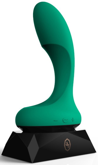 Rosa (emerald) Massager 画像1