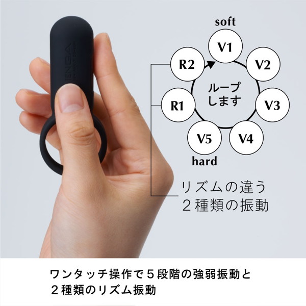 TENGA SVR-BLACK-(テンガ エスブイアール ブラック) 画像4