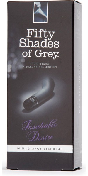 INSATIABLE DESIRE インセイブル ディザイアー(ミニG-Spotバイブ)-Fifty Shades of Grey THE OFFICIAL PLEASURE COLLECTION- 画像1