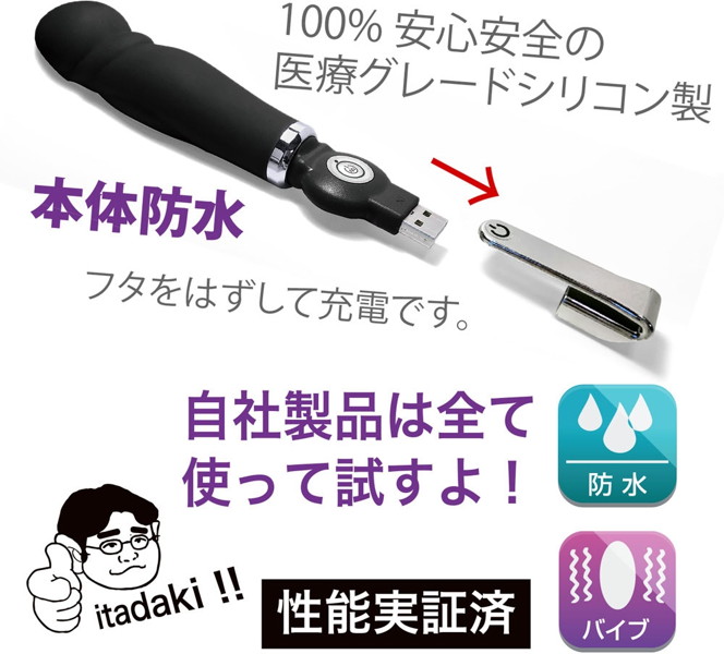 スマートバイブ マラクシー［USB充電］［20パターン振動］［防水］［静音］［医療 画像6