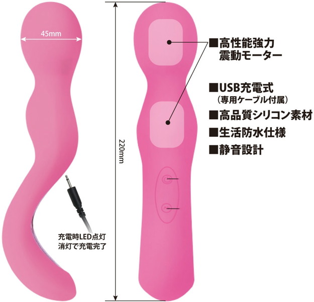 プリティラブ ラブマジックマッサージャー 画像1