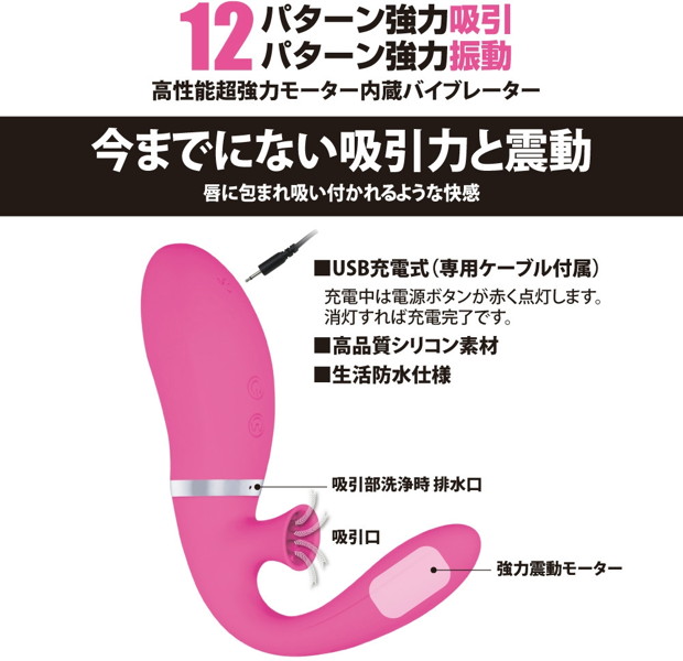 プリティラブ バキュームサッキングバイブレーターF 画像3