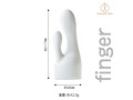 極天-kiwami ten- アタッチメント 電マ用 ［シリコン］［3種セット］［45mmから46.6mm用］ 画像5