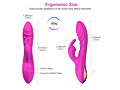 MELO Silicon Vibrator G-spot Rabbit Purple（L1293-1） 画像4