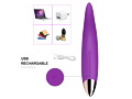 MELO Silicon Vibrator Waterproof G-spot Purple（L1292-0） 画像4