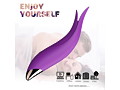 MELO Silicon Vibrator Waterproof G-spot Purple（L1292-0） 画像5