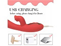 MELO Dildo Vibrators Silver Red（L1364-0） 画像4