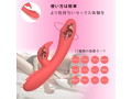 MELO Dildo Vibrators2 Silver Red（L1365-0） 画像1