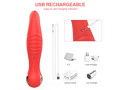 MELO Clit Sucker G Spot Vibrator Silver Red（L1374-0） 画像2