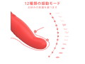 MELO Clit Sucker G Spot Vibrator Silver Red（L1374-0） 画像4