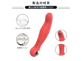 MELO Finger Dildo Vibrator Silver Red（L1375-0） 画像4