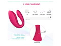 MELO G-spot Vibrator remote control2 rose red（L1285-1） 画像3