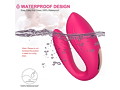 MELO G-spot Vibrator remote control2 rose red（L1285-1） 画像4