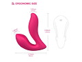 MELO G-spot Vibrator remote control4 rose red（L1282-1） 画像2