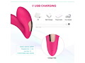 MELO G-spot Vibrator remote control4 rose red（L1282-1） 画像3