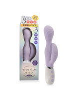 【癒しフル】 やわらかバイブ パープル（p-310）｜vi4811