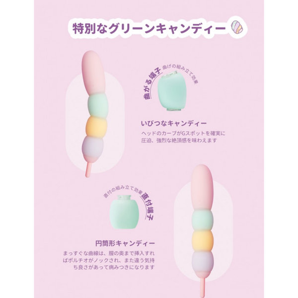 BeYourLover とぶだんご ブロック型 バイブ 遠隔ローター ラブグッズ 画像5