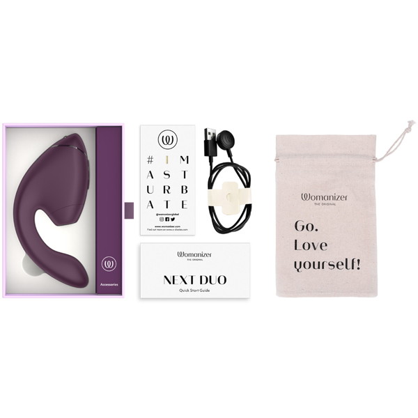 Womanizer ネクストデュオ ダークパープル 画像8