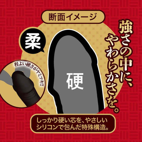 ずぶずぶ生突き絶倫棒 ブラック(1491) 画像3