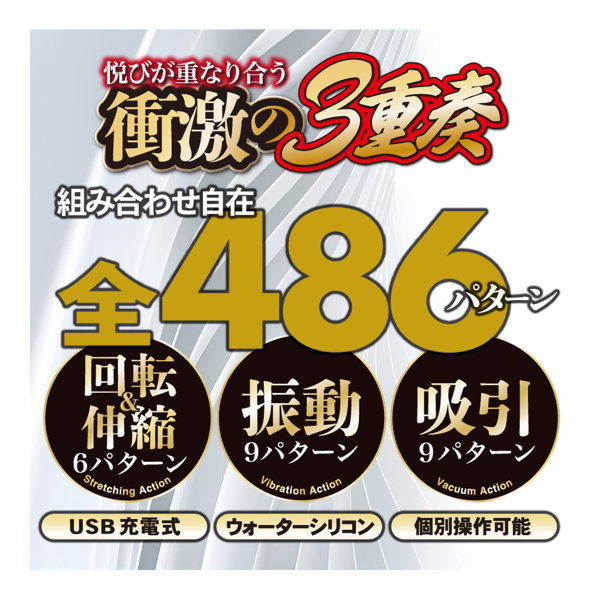 激3重奏ブーストバイブMAX 画像3