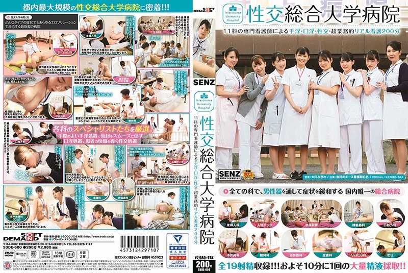 ReducingMosaic SDDE-600 性交総合大学病院 11科の専門看護師による手淫・口淫・性交―超業務的リアル看護200分, reducingmosaic sdde-600 性交総合大学病院 11科の専門看護師による手淫・口淫・性交―超業務的リアル看護200分