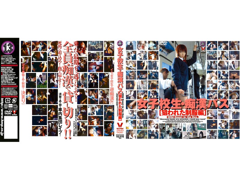 [Edited Uniform Was Targeted] Bus Groping School Girls