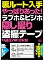 裏ルート入手 やっぱりあった！ラブホ＆ビジホ隠し撮り盗撮テープ