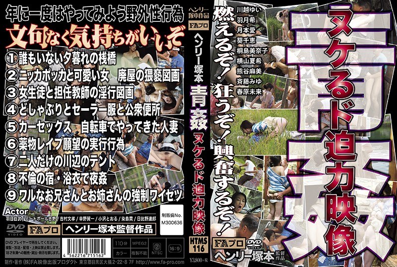 ReducingMosaic HTMS-116 ヘンリー塚本 青姦 ヌケるド迫力映像