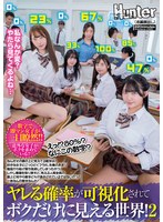[FHD/SD] HUNTC-319 えっ！？80％？なにこの数字？ヤレる確率が可視化されてボクだけに見える世界！2 なんだその頭の上に見えてる数字は！