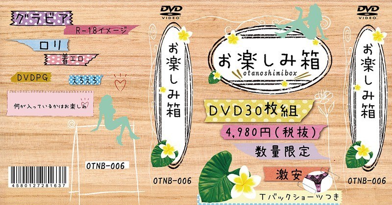 お楽しみ箱 DVD30枚組セット～Tバックショーツ付～ 06