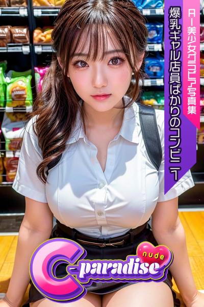 C-Paradise nude 爆乳ギャル店員ばかりのコンビニ1 AI美少女グラビア写真集（POD）